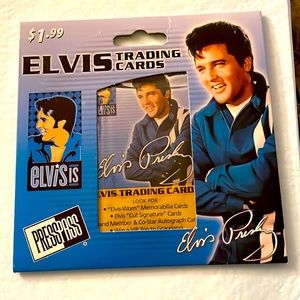 Press pass Elvis Trading Cards unopened